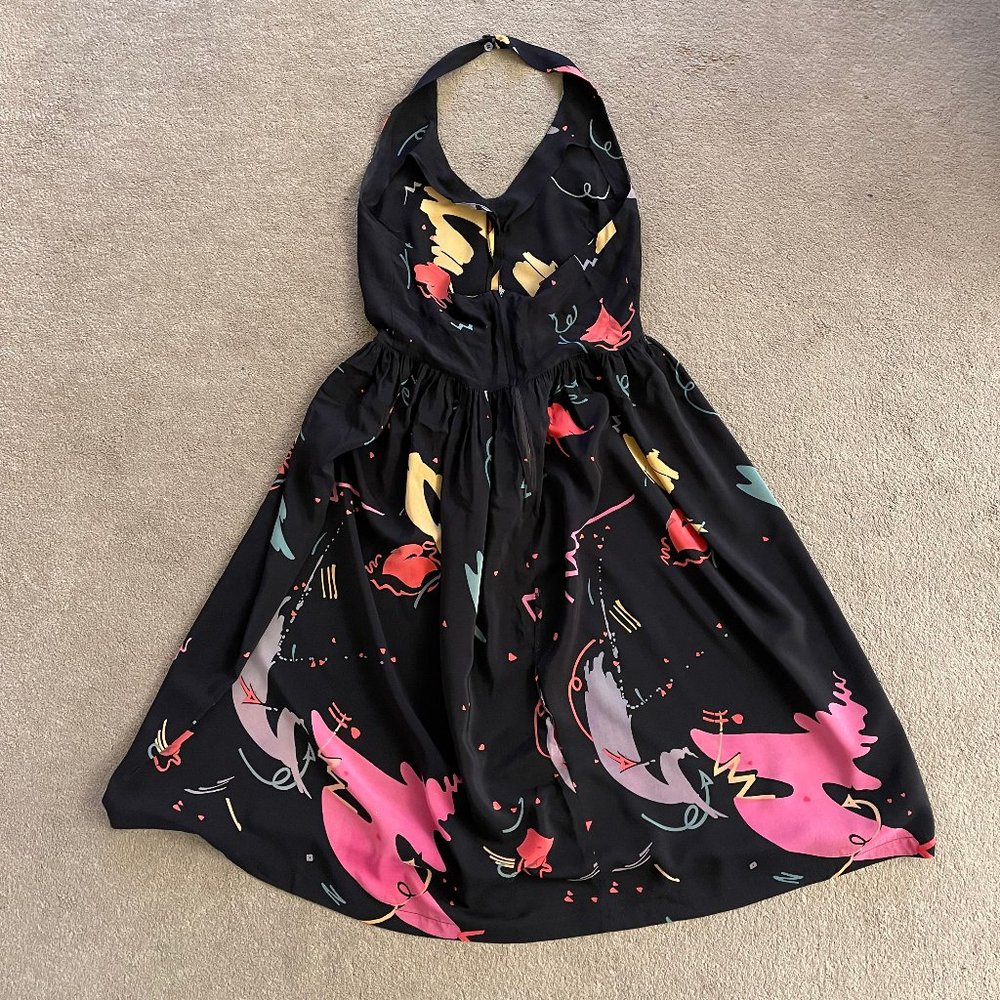 80s Haute Punk Party Dress - Picture 2 of 7